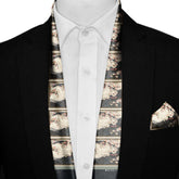 HANAMI MEN SCARF AND POCKET SQUARE SET – PREMIUM COLLECTION